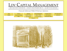 Tablet Screenshot of ldvcapitalmanagement.com